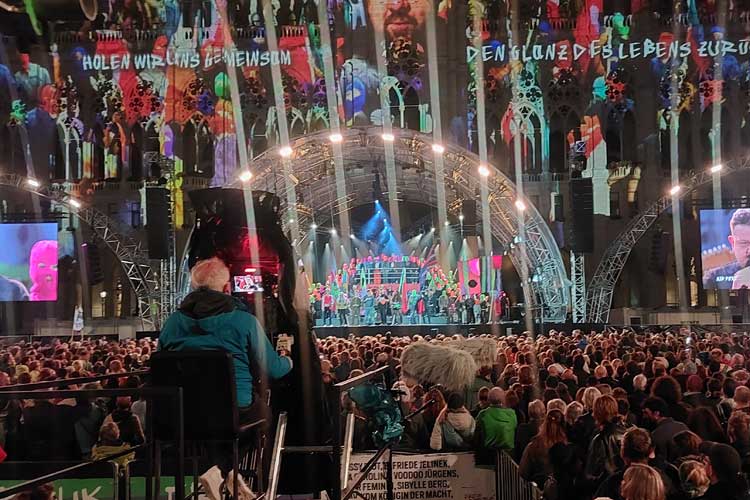 on stage bei Wiener Festwochen