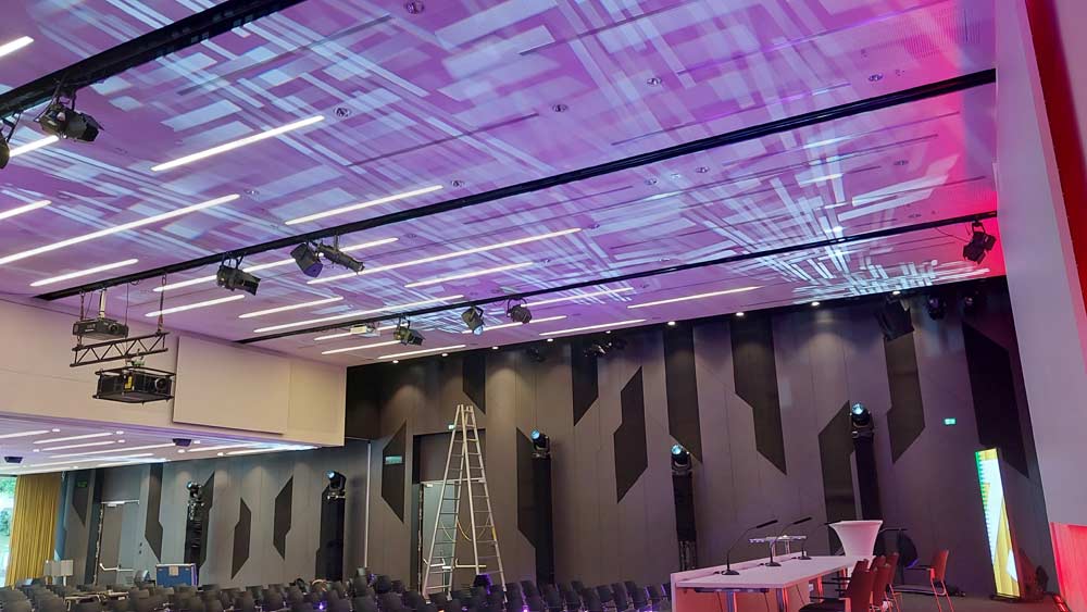 Lichttechnik zum Jubiläum der WKO Steiermark